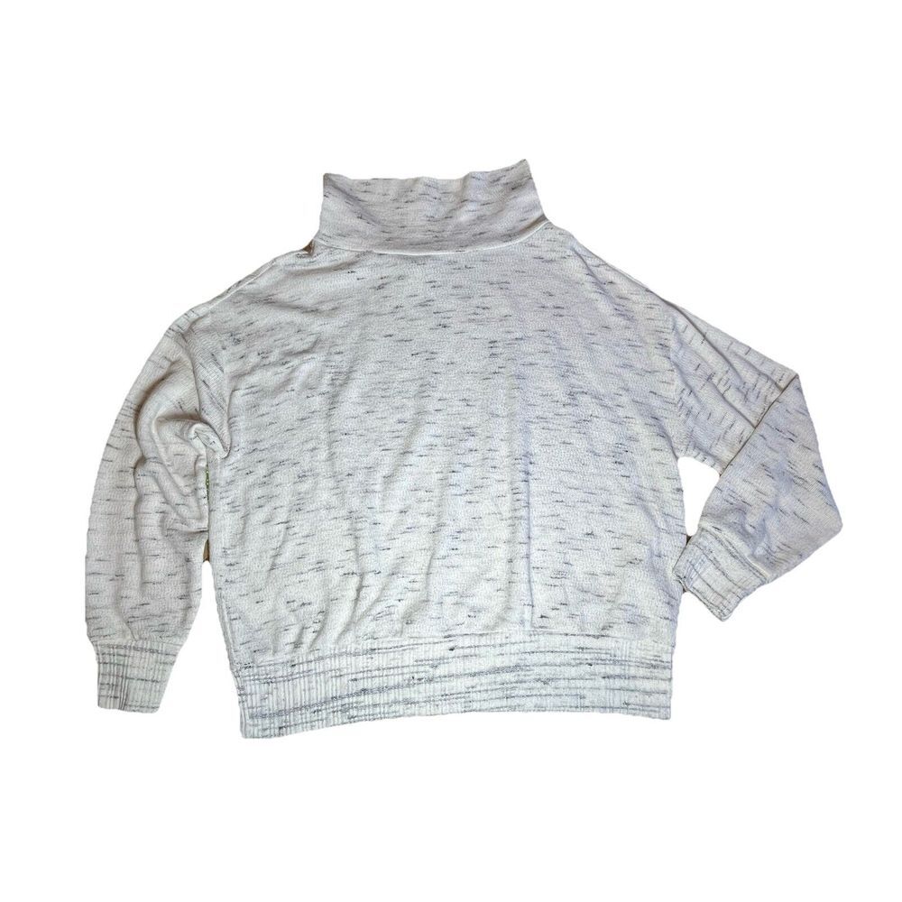 Anthropologie Women's Turtle Neck Knit Sweater Heather Gray‎ Medium